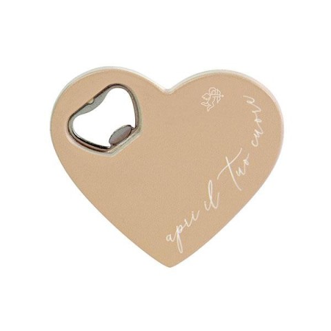 CUORE APRIBOTTIGLIE BEIGE 80X85